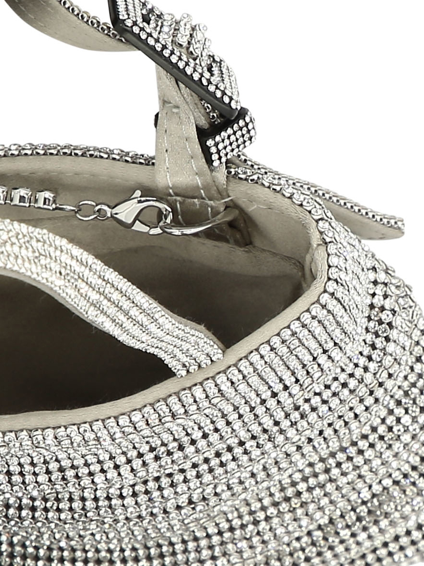 BENEDETTA BRUZZICHES Silver Lollo La Petite handbag